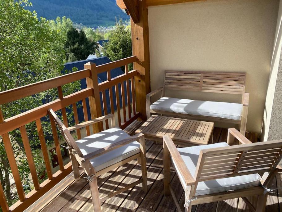 Charmant T4 Duplex Vue Montagne Loudenvielle Exterior photo